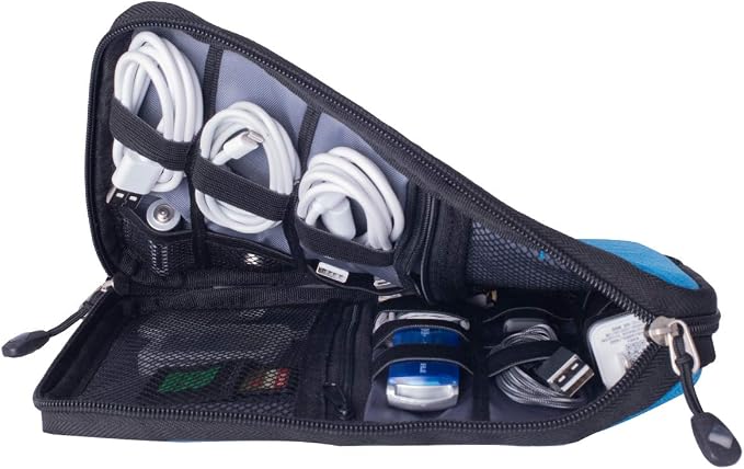 Travel Cable Organizer Bag Waterproof Portable Electronic Accessories Organizer - Image 4