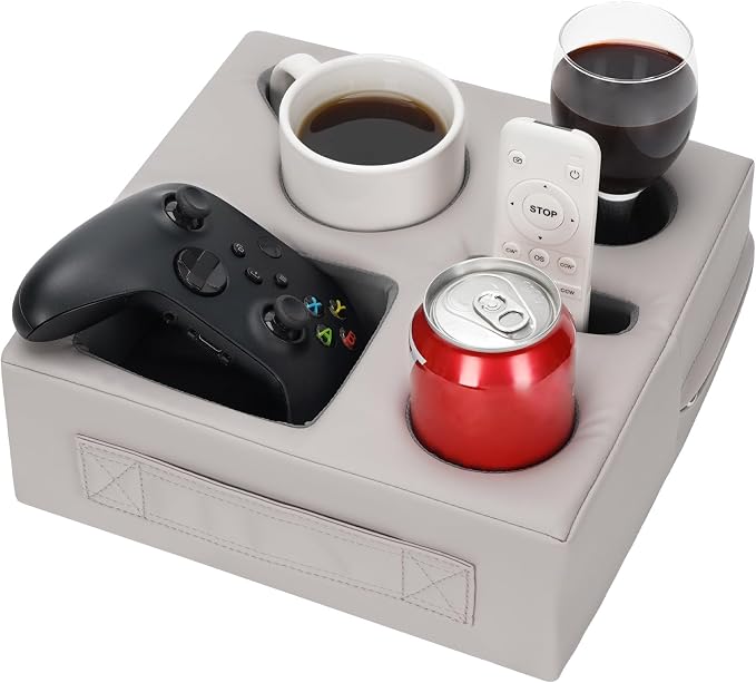 STBoo Couch Cup Holder Pillow by STBoo