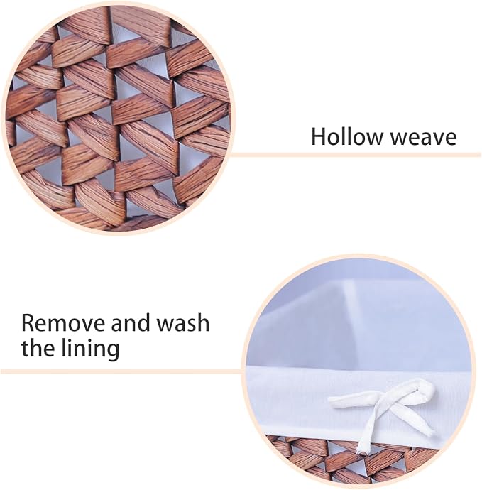 Rectangular Woven Seagrass Storage Bins - Image 5