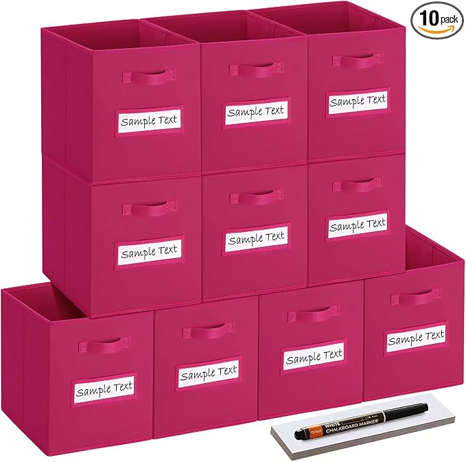 artsdi 11x11 storage cube bins Foldable Fabric storage cubes by Artsdi