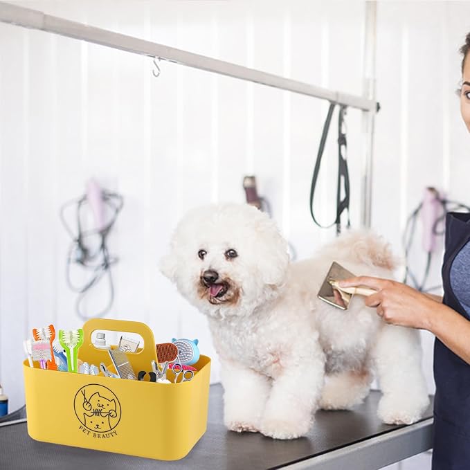 Dog Storage Organizer for Grooming Supplies, Portable Caddy Organizer for Pet - Image 2