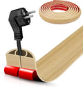 Floor Cord Cover Self Adhesive Cord Hider, 20FT Cable Management, Extension by DBHXXMB-HH