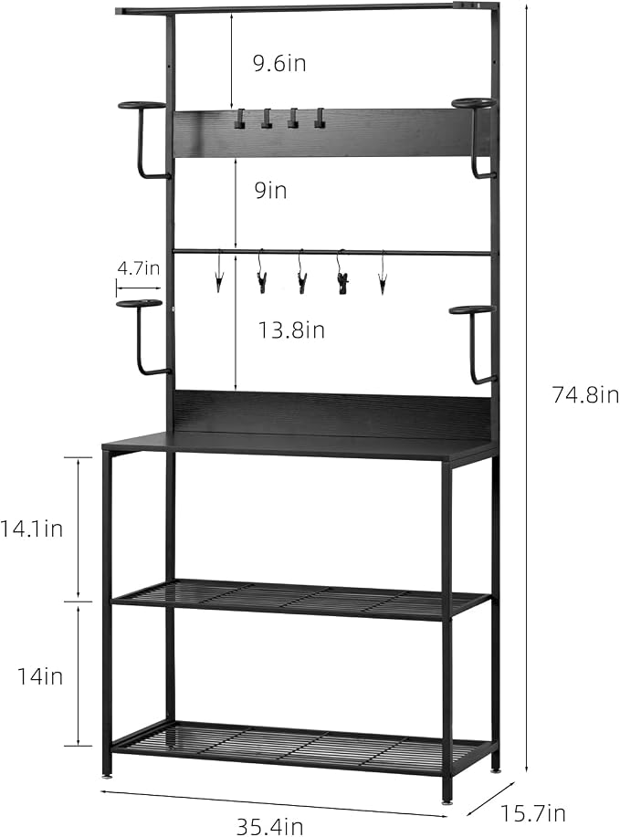 Motorcycle & Sports Helmet Rack & Gear Organizer – Fits 7 Helmets, Boots & - Image 3