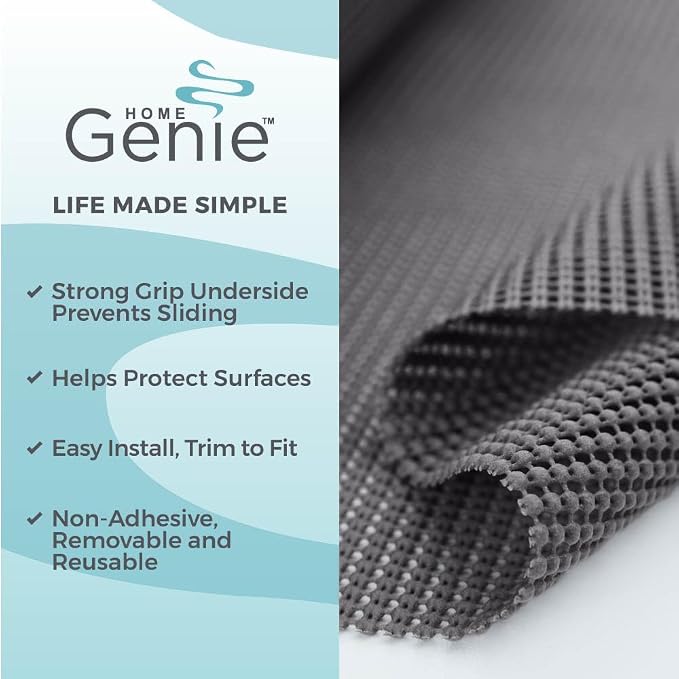 HOME GENIE Shelf Drawer and Cabinet Liner, Durable - Image 2