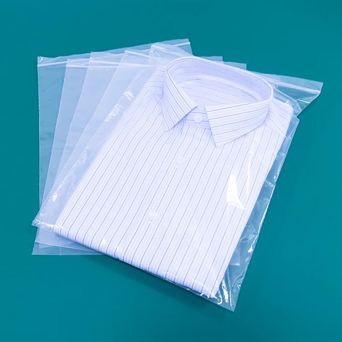 iMailer - 200 Count - 11" x 14" Large Zip Bags - 2 Mil Reclosable Zip Plastic - Image 5