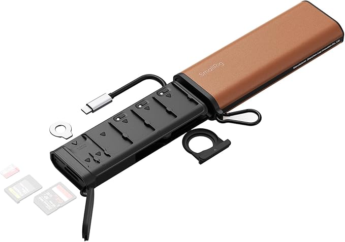 SmallRig Multifunctional Card Reader & Card Holder, by SmallRig