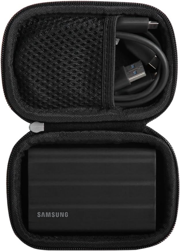 Hermitshell Hard Travel Case for Samsung T7 Shield 2TB / 1TB / 4TB, Portable SSD by Hermitshell