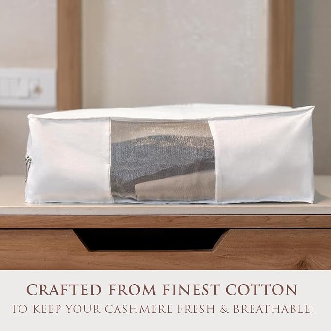 Cashmere Sweater Storage Bags | PACK OF 2 |Breathable & Washable Sweater - Image 3