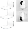 OAPRIRE Acrylic Floating Wall Shelves Set of 3 by OAPRIRE