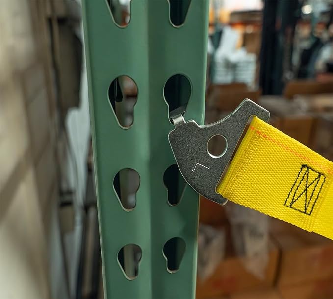 Mytee Products 4 Pack 2"x122.5" Pallet Rack Safety Straps - Image 8