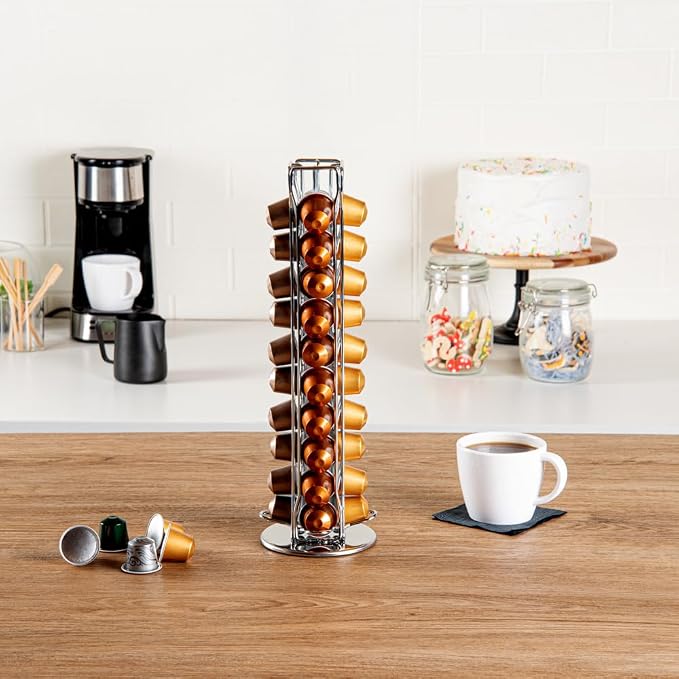 Restaurantware Restpresso 4.5 x 14.6 Inch Coffee Capsule Holder 1 Durable Pod - Image 4