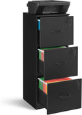 VASAGLE 3 Drawer File Cabinet, File Cabinet by VASAGLEbySONGMICSHOME