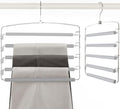 TOPIA HANGER Pants Hangers Space Saving, Swing Arm Pants Organizer by TOPIAHANGER