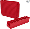 Akro-Mils 30128 Plastic Shelf Bins, Heavy Duty Storage Bins by Akro-Mils
