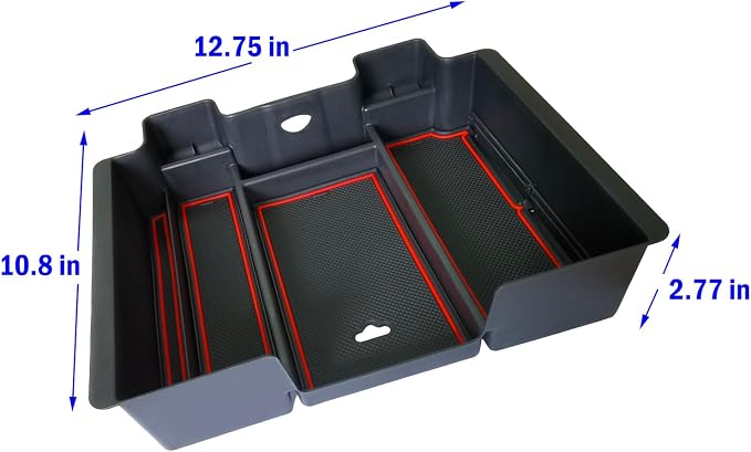 Full Size Center Console Armrest Box Organizer Tray - Image 5