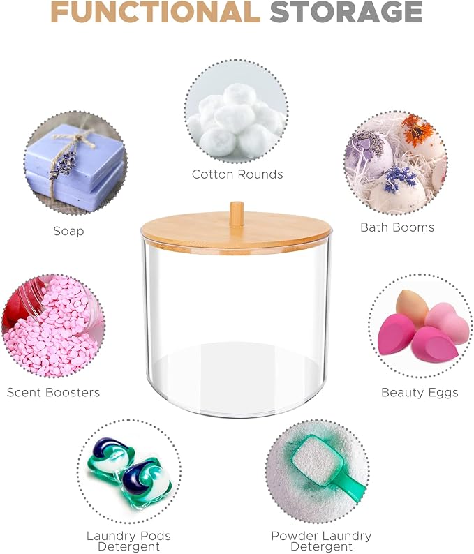 JYPS 1+1 Large-Capacity Laundry Pods Container - Image 6