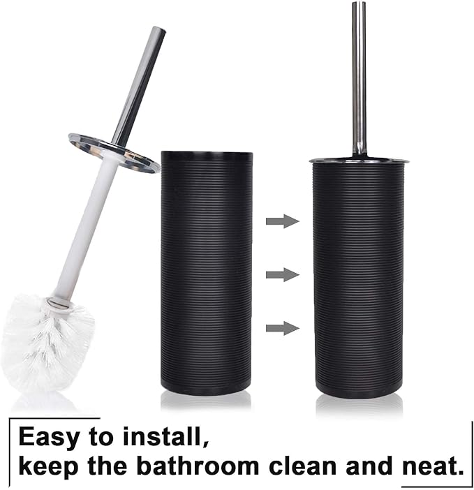 CERBIOR Bathroom Accessories Set 6 Piece Bath Ensemble Includes Soap Dispenser - Image 6