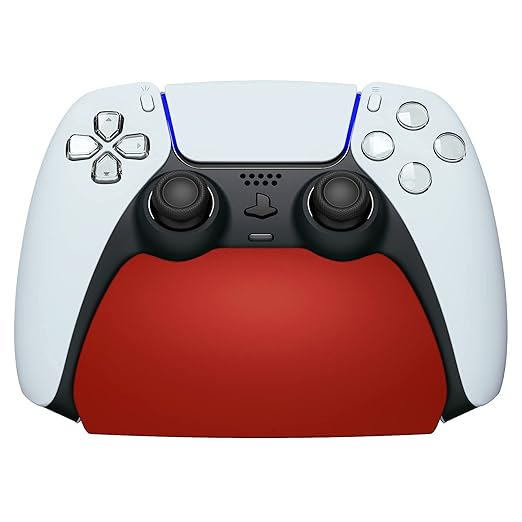 PlayVital Red Controller Display Stand by PlayVital