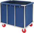 Commercial Laundry Cart with Wheels, Laundry Hamper Cart, Heavy Duty Rolling by Eapmic