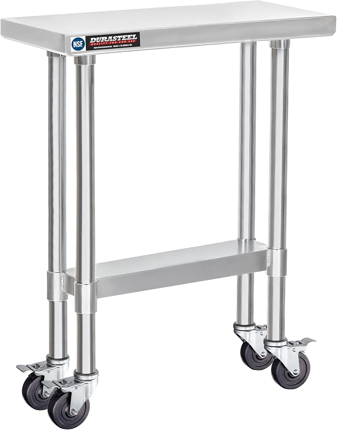 DuraSteel 30x12 NSF Stainless Steel Cart by DuraSteel