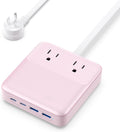 135W Charging Station USB C Power Strip,6-in-1 GaN USB C Charger Block