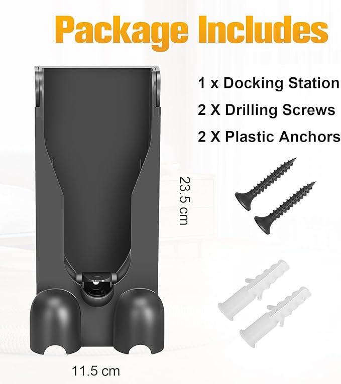 V11 Wall Mount Charger Holder for Dyson V11 V15 Vacuum Docking Station Bracket - Image 6