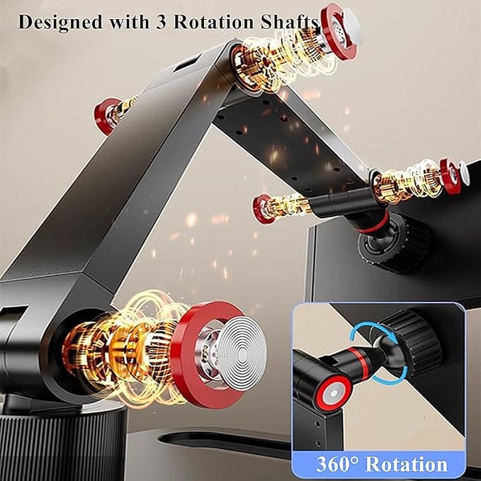 Portable Monitor Holder for 6-18.5 Inch Screen Desktop Expandable Monitor Stand - Image 5