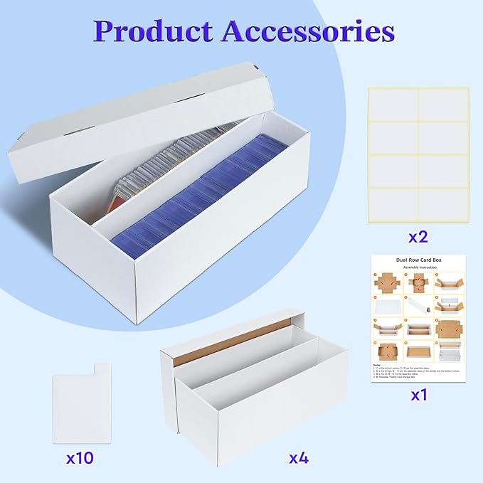 4 Pack Trading Card Storage Box - Image 4