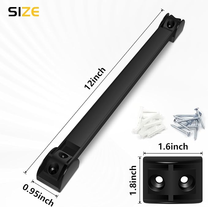 DGSL Magnetic Tool Holder Strip 5 Pack, 12 In Heavy Duty Tool Organizer - Image 2
