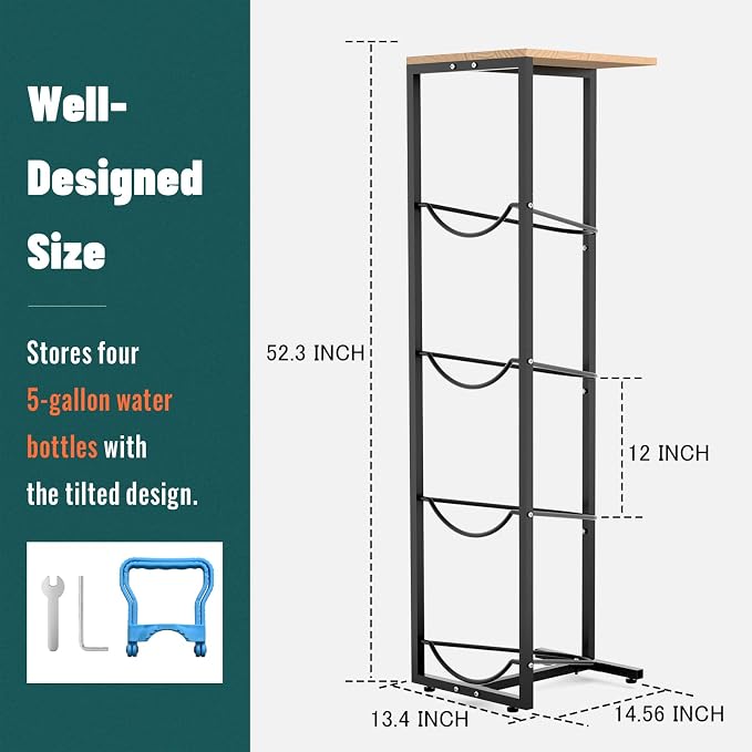 MYLOLF 5 Gallon Water Jug Holder - Image 6