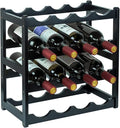 Bamboo Wine Rack, Sturdy and Durable Wine Storage Cabinet Shelf, Wine Racks by Homevany