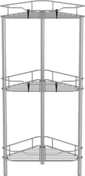 3 Tier Floor Standing Corner Shower Caddy Organizer Shelf by HuggieGems
