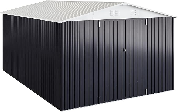 10x14 FT Outdoor Storage Shed, Garden Shed - Image 6
