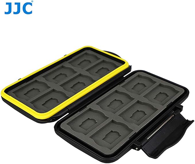 JJC MC-SDMSD24 Ruggard SD Card Case, Micro SD Card Case, Water-Resistant Case - Image 3