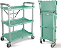 Olympia Tools 89-353 Pack N Roll Collapsible Service Cart, 300LB Capacity by OlympiaTools