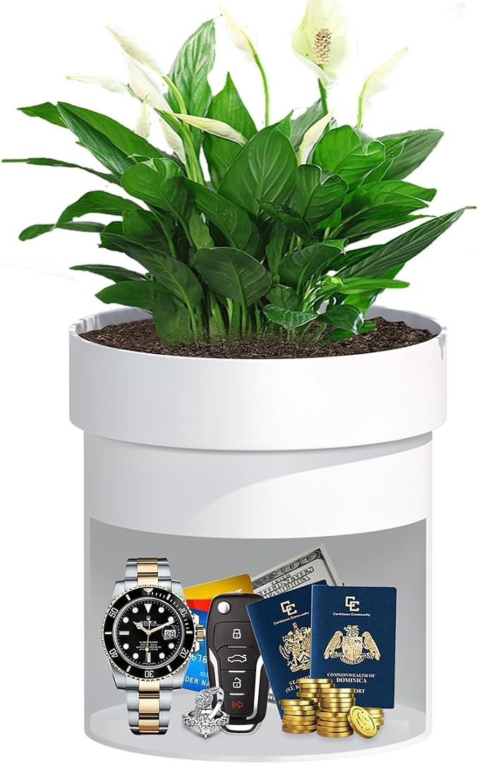 Sdstone Fireresistant Waterproof Flower Pot Diversion Safe by Sdstone