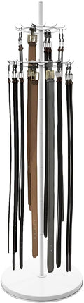 Floor Standing Belt Display, 66.1 Inch Metal Retail Tie Rack Hanger Organizer by Eypkaol