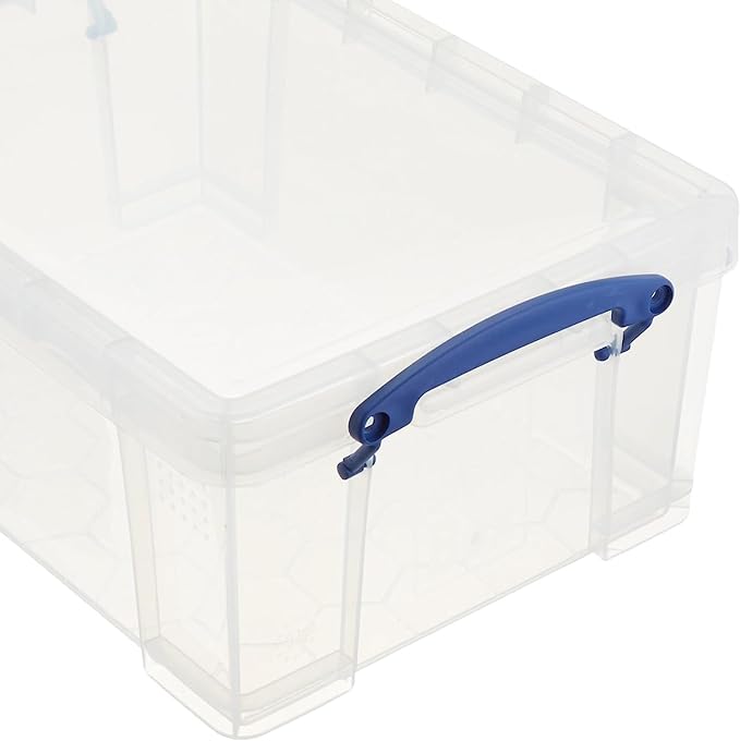 Really Useful Box 9 Liter Plastic Stackable Storage Container - Image 8