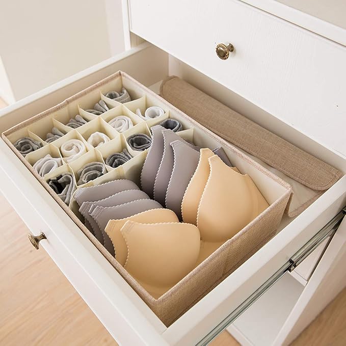 AARAINBOW 2 Packs Underwear Socks Ties Storage Organizer - Image 3