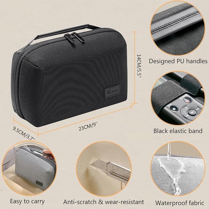 Kaxich Travel Electronics Organizer, Electronics Accessories Bag Portable Cable - Image 3