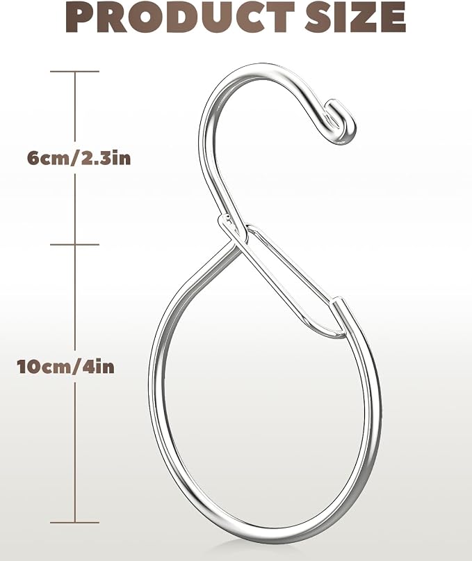 4 Pack Belt Hanger, Tie Hanger & Belt Organizer, Waterproof Belt Hanger - Image 3