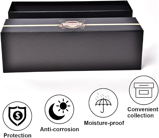GRAND ORANGE Graded Card Storage Holder Container Storage Boxes Holds 50-55 - Image 3