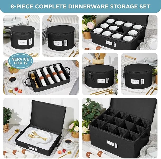 Hard Shell China Storage Containers 8-Piece Set Moving Boxes - Image 7