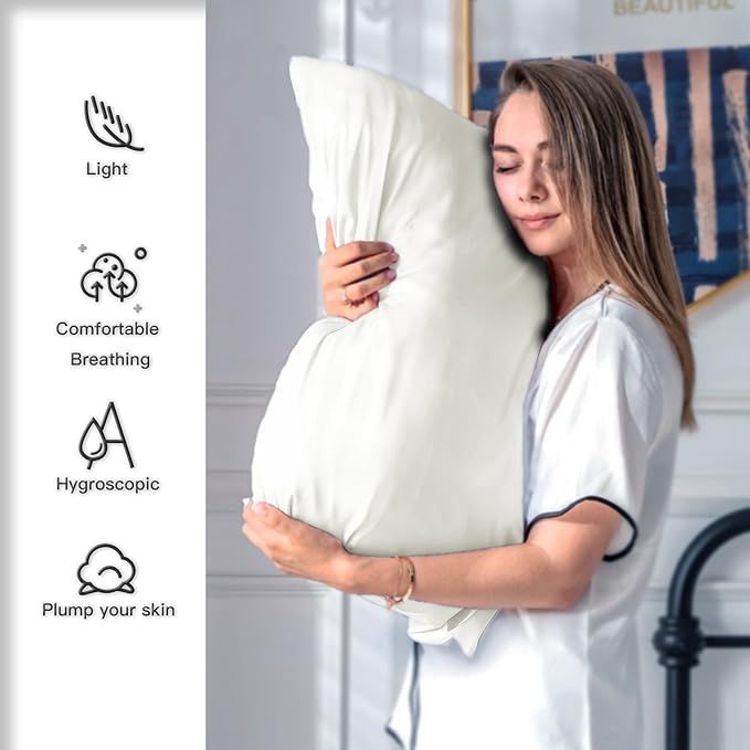 Mulberry Silk Pillow Cases for Hair and Skin King Size Silk Pillowcase - Image 3