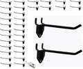 Eastern Tree 30 Packs 6" Metal Pegboard Hooks, Standard Peg Board Hooks is Fit by EasternTree
