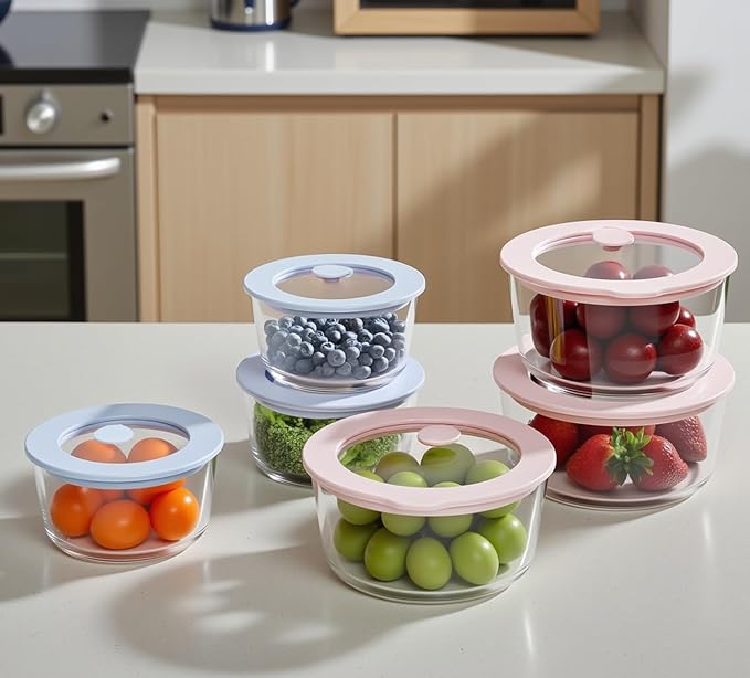 Urban Green Glass Food Container Set - Image 5