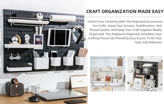 Wall Organizer Peg Board - Image 4