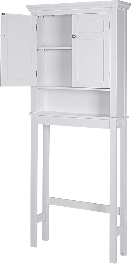 Spirich Over The Toilet Storage Cabinet, Bathroom Shelf Over The Toilet - Image 5