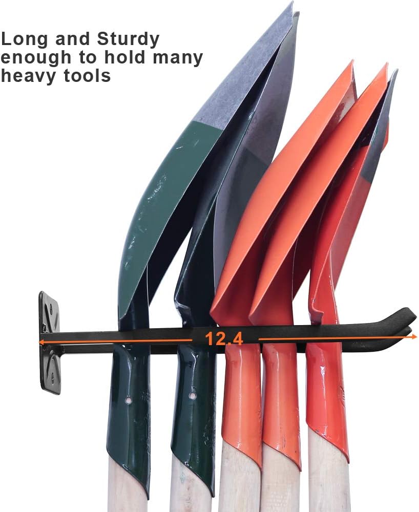 Wallmaster Wall Mount Garage Hooks, Heavy Duty Long Utility Storage