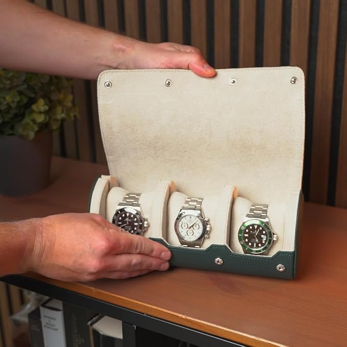 DailyWatch | Personalized Watch Roll Travel Case - Image 6